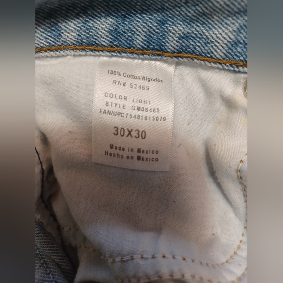 A George Men's Denim Straight Jeans - Picture 9 of 13